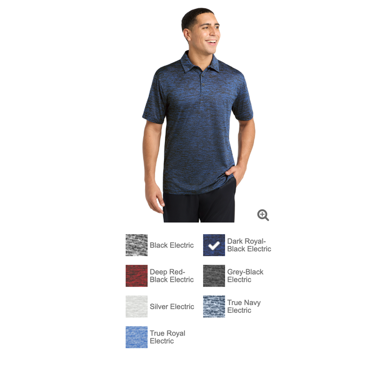 MTPS Sport Tek Posicharge Electric Polo- Embroidered