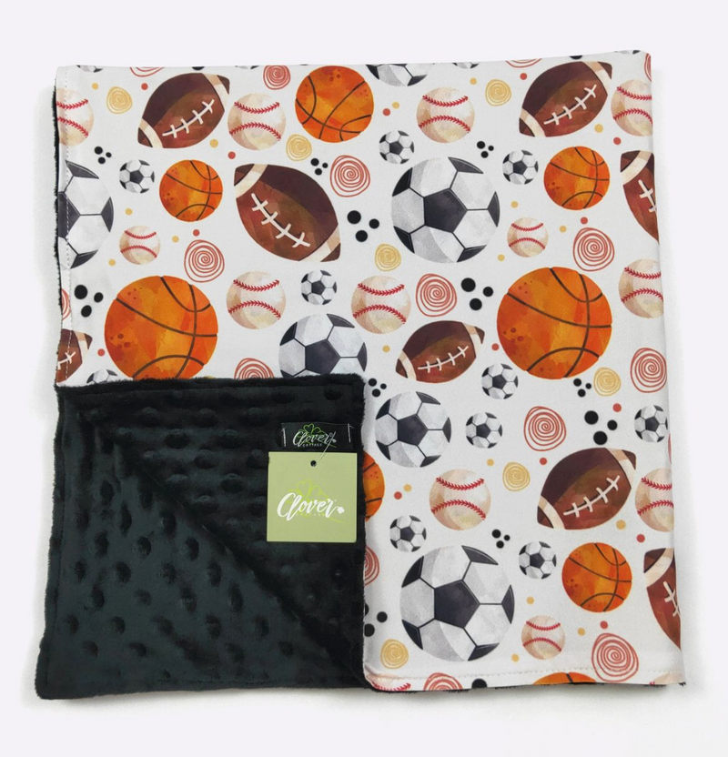 Baller Minky Blanket - Clover Cottage
