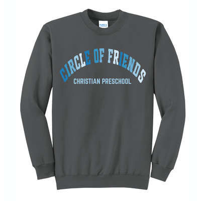 Circle Of Friends BLUE Design (Other Style Options Available) PC - CHARCOAL