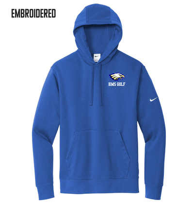 Harris Middle Golf Nike Club Fleece Sleeve Swoosh Pullover Hoodie
