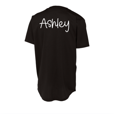 Cascade Cheer Button Up Jersey- Personalized Back