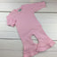 Baby Girl Sleeved Romper - Monogrammable