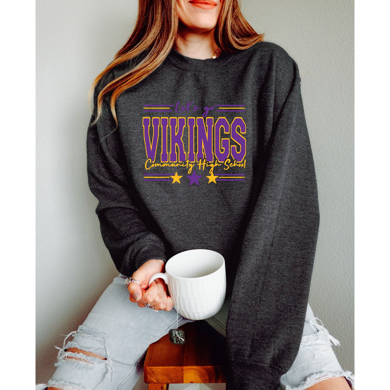 Community Vikings Stars Trio Sweatshirt