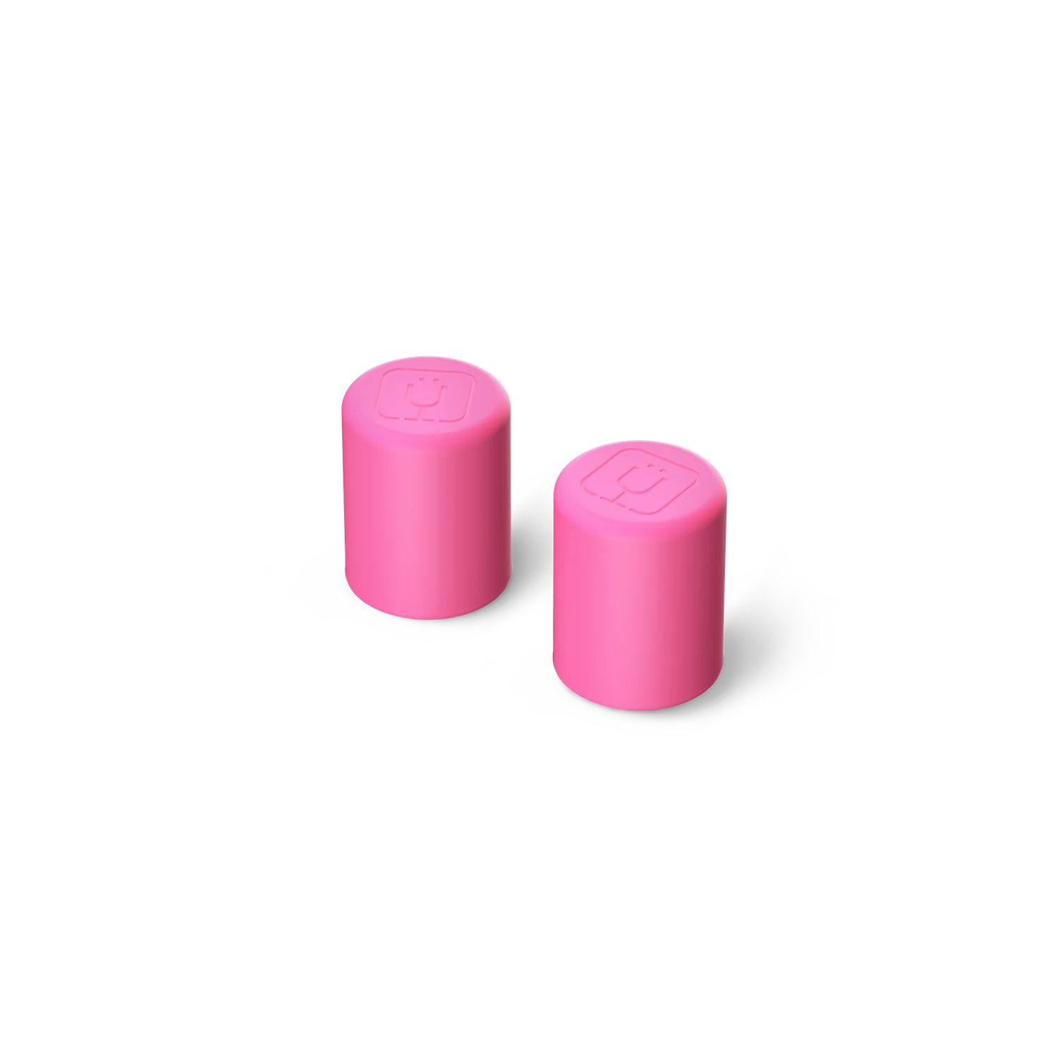 Magnetic Straw Covers - Neon Pink - Brumate