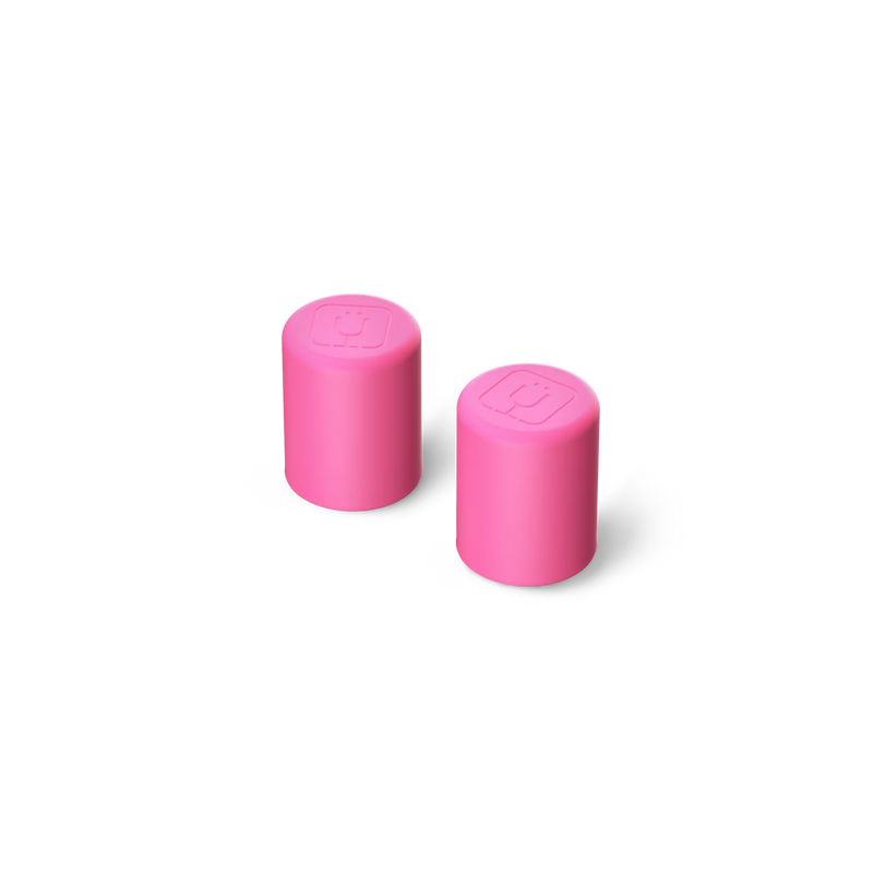 Magnetic Straw Covers - Neon Pink - Brumate