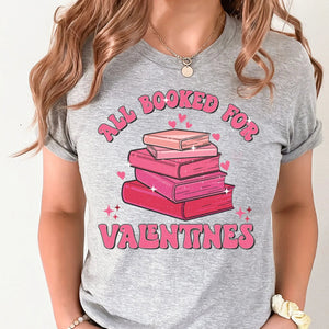 All Booked for Valentines Tee