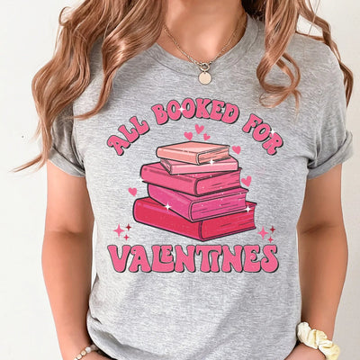 All Booked for Valentines Tee