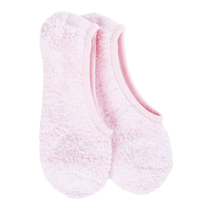 Orchid Pink Cozy Footsie with Grippers - World's Softest Socks for Women