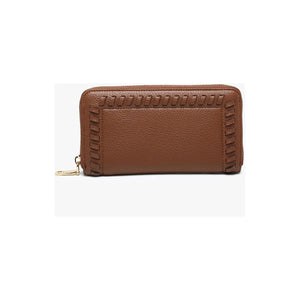 Brown Nora Whipstitch Wallet