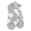 Heart Silver Cozy Low - World's Softest Socks for Women