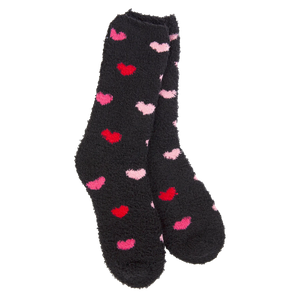Heartfelt Multi Color Crew - World's Softest Socks for Women