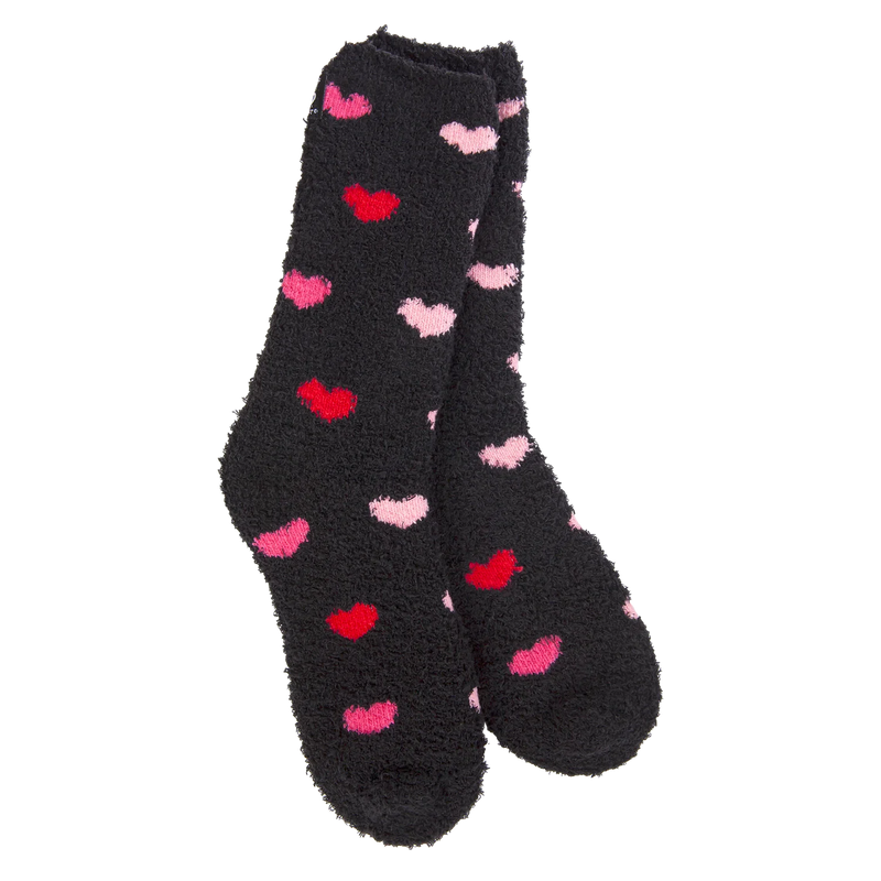 Heartfelt Multi Color Crew - World's Softest Socks for Women