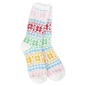 Fair Isle Whimsical - World's Softest Socks for Women