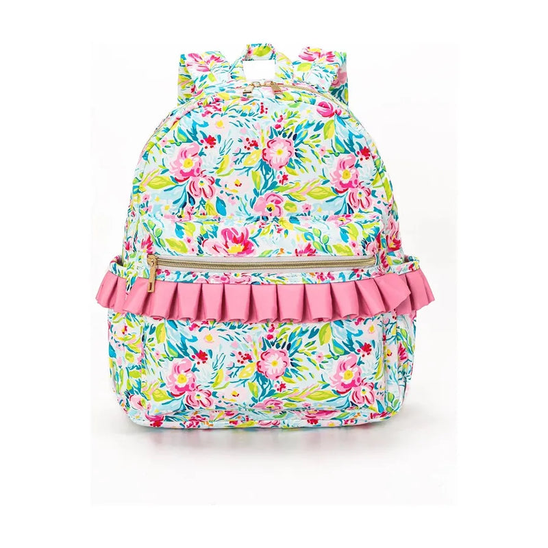 Flower Kids Ruffle Backpack