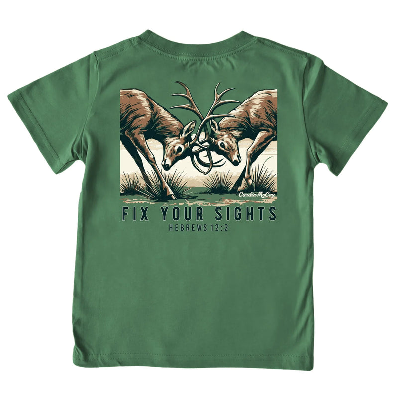 Fix Your Sight Deer -Short Sleeve Tee- Cardin McCoy