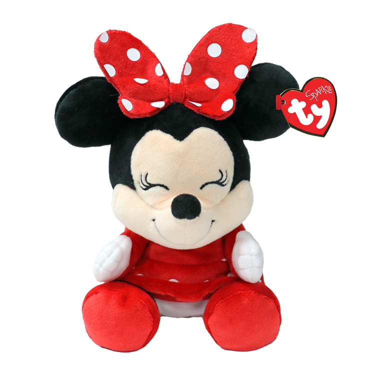 Minnie Mouse - Floppy - TY Beanie Baby