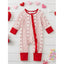 Valentine Coquette Stripes Infant Sleeper