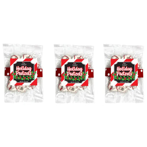 Holiday Christmas Yogurt Pretzel 2 oz Small Treat Bag logo