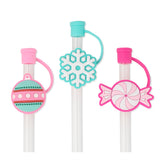 Christmas Sweets Straw Topper Set - Swig Life