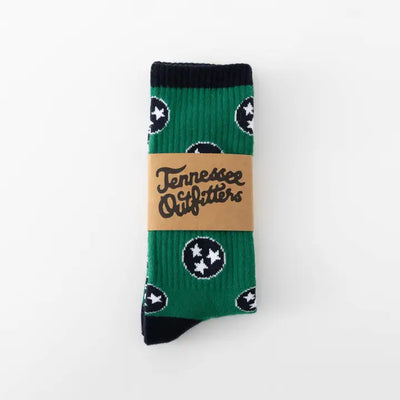 Mountain Green Tennessee Sock - TN Outfitters