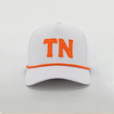 Tennessee TN Hat in Stadium White - TN Outfitters