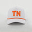 Tennessee TN Hat in Stadium White - TN Outfitters