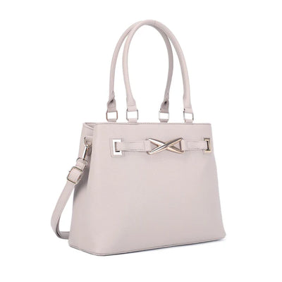 Grace Satchel/Crossbody Beige