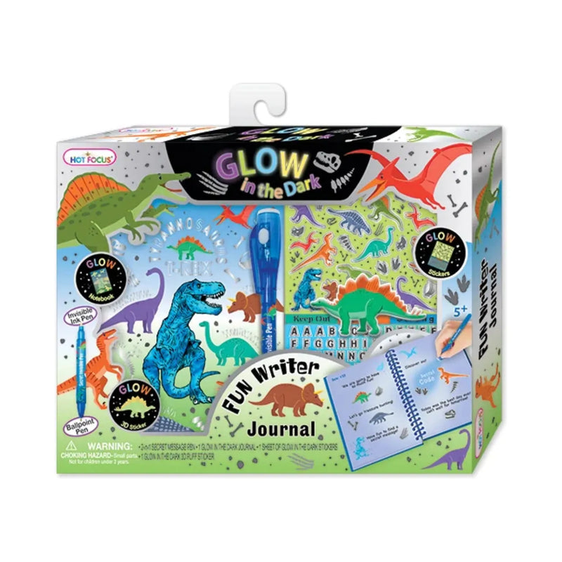 Fun Writer Glow in the Dark Journal - Dinosaur