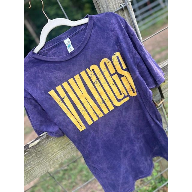 Vikings Vintage Wash - Purple