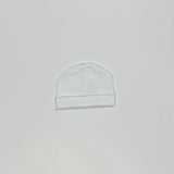 Newborn Picot Trimmed Baby Hat - Monogrammable