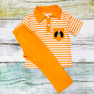 TN Vols French Knot Pant Set - Boys