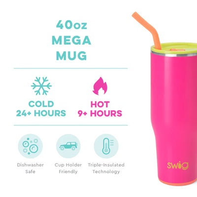 Tutti Frutti 40 oz Mega Mug- Swig Life