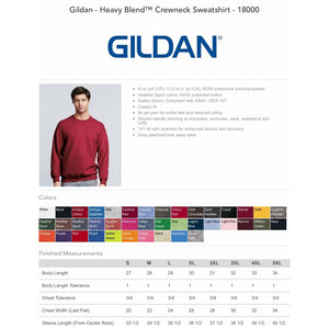 Custom Gildan Sweatshirt - Appliqué