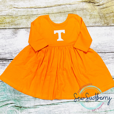 TN Vols Spin Dress - Girls