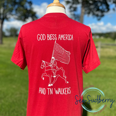 God Bless TN Walkers - Celebration Tee - READY TO SHIP