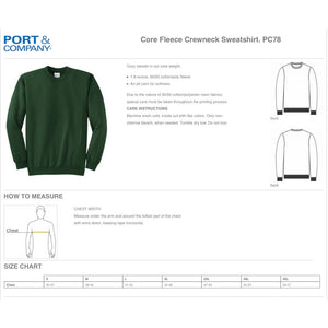 Christmas Monogram Box - Sweatshirt