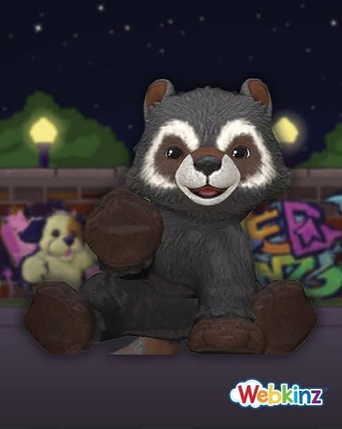 Racoon- Webkinz