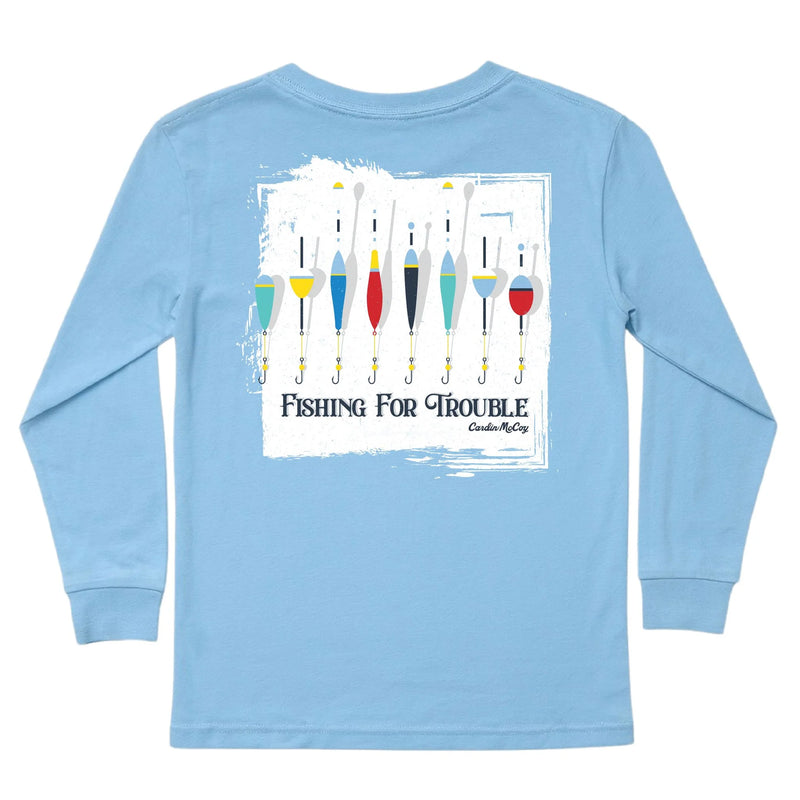 Fishin' For Trouble Long-Sleeve Tee- Cardin McCoy
