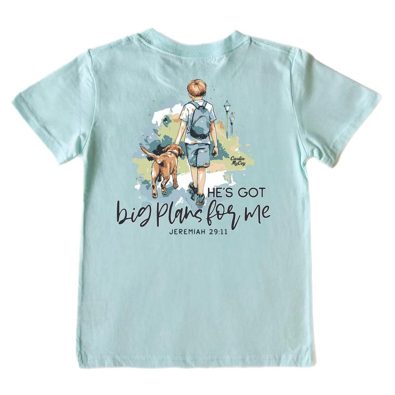 He's Got Big Plans -Short Sleeve Tee- Cardin McCoy