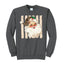 Vintage Leopard Santa Crewneck Sweatshirt - PC78
