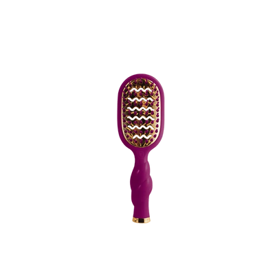 Mini Vented Hair Brush - Mulberry - Teleties