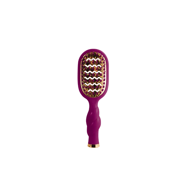 Mini Vented Hair Brush - Mulberry - Teleties