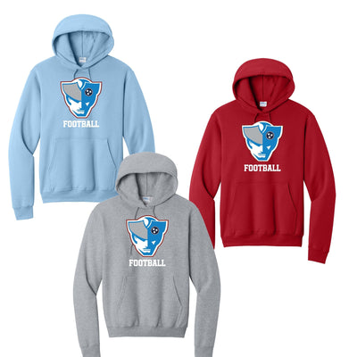 Liberty Football Hoodie - Patriot Head