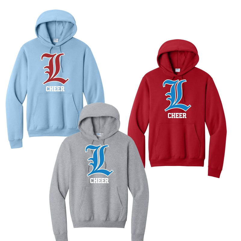 Liberty Cheer Hoodie - L Logo