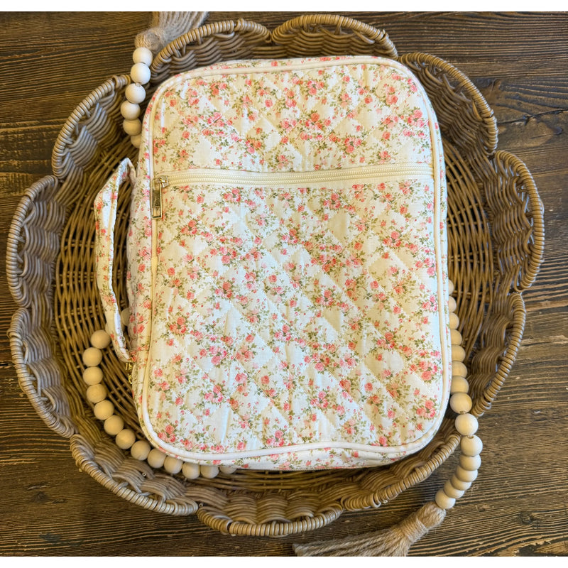 Rose Floral Bible Cover