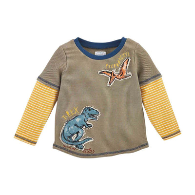 TRex Dino Boy LS Tee - Mud Pie