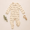 Howdy Organic 2-Way Zipper Footie