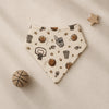 Hoops Organic Baby Bandana Bib