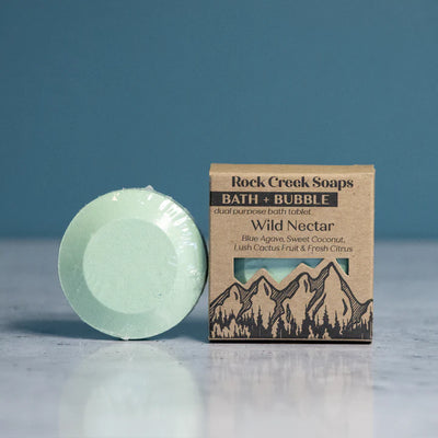 Bath Bomb-Wild Nectar-Rock Creek Soaps