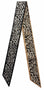 Leopard Skinny Scarf